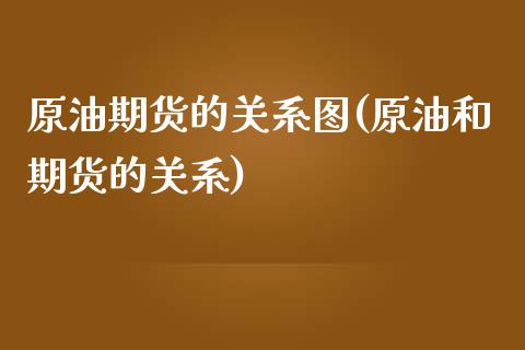 原油期货的关系图(原油和期货的关系)_https://www.zztgc.com_黄金期货_第1张