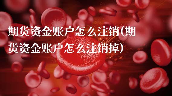 期货资金账户怎么注销(期货资金账户怎么注销掉)_https://www.zztgc.com_原油期货_第1张