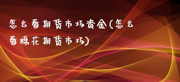 怎么看期货市场资金(怎么看棉花期货市场)_https://www.zztgc.com_黄金期货_第1张
