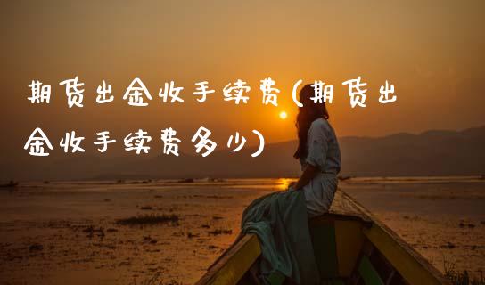 期货出金收手续费(期货出金收手续费多少)_https://www.zztgc.com_期货入门_第1张