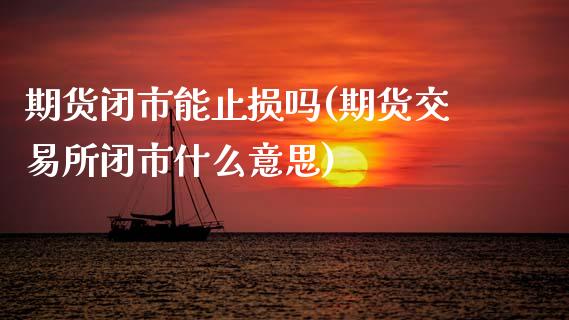 期货闭市能止损吗(期货交易所闭市什么意思)_https://www.zztgc.com_期货入门_第1张