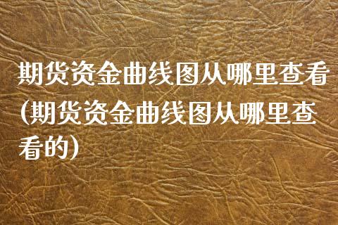 期货资金曲线图从哪里查看(期货资金曲线图从哪里查看的)_期货行情_第1张_珍投期货网 期货资金曲线图从哪里查看(期货资金曲线图从哪里查看的)_https://www.zztgc.com_期货行情_第1张