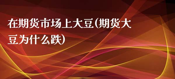 在期货市场上大豆(期货大豆为什么跌)_https://www.zztgc.com_黄金期货_第1张