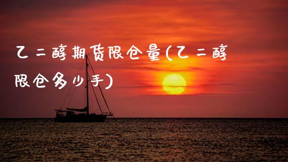 乙二醇期货限仓量(乙二醇限仓多少手)_https://www.zztgc.com_期货入门_第1张