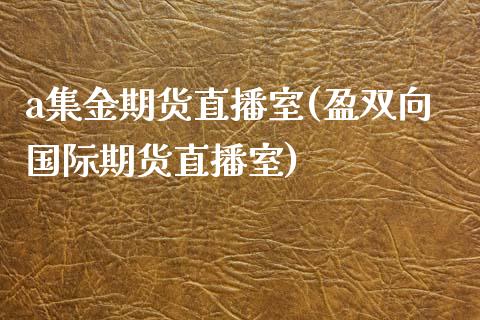 a集金期货直播室(盈双向国际期货直播室)_https://www.zztgc.com_期货入门_第1张