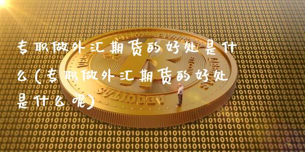 专职做外汇期货的好处是什么(专职做外汇期货的好处是什么呢)_https://www.zztgc.com_黄金期货_第1张