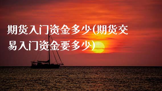 期货入门资金多少(期货交易入门资金要多少)_https://www.zztgc.com_原油期货_第1张