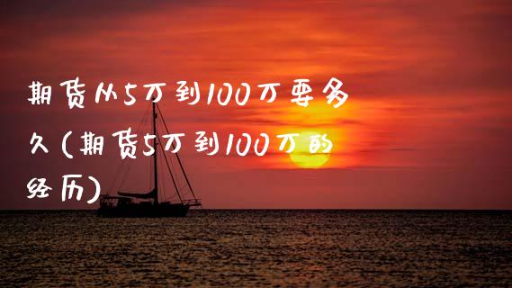 期货从5万到100万要多久(期货5万到100万的经历)_https://www.zztgc.com_原油期货_第1张