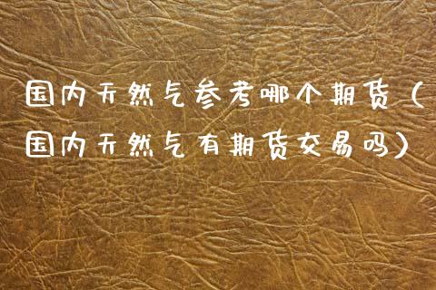 国内天然气参考哪个期货（国内天然气有期货交易吗）_https://www.zztgc.com_原油期货_第1张