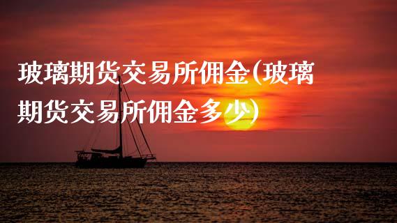 玻璃期货交易所佣金(玻璃期货交易所佣金多少)_https://www.zztgc.com_原油期货_第1张