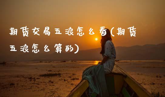 期货交易五浪怎么看(期货五浪怎么算的)_https://www.zztgc.com_期货入门_第1张