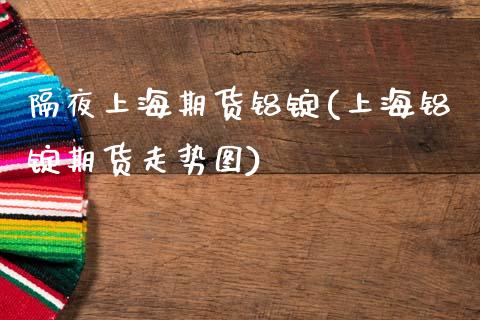 隔夜上海期货铝锭(上海铝锭期货走势图)_https://www.zztgc.com_期货行情_第1张