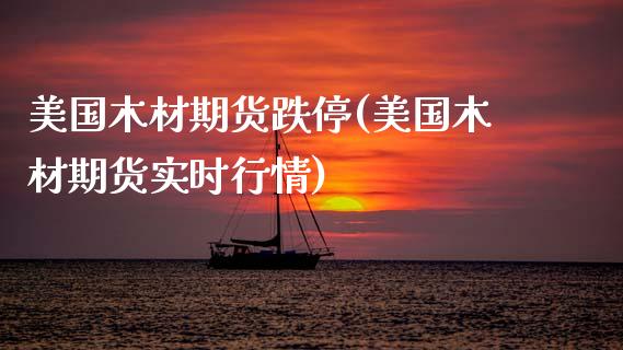 美国木材期货跌停(美国木材期货实时行情)_https://www.zztgc.com_原油期货_第1张