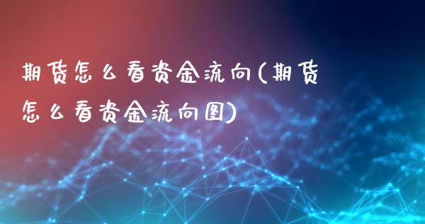 期货怎么看资金流向(期货怎么看资金流向图)_https://www.zztgc.com_期货直播_第1张