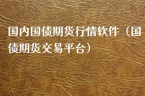 国内国债期货行情软件（国债期货交易平台）_https://www.zztgc.com_期货开户_第1张