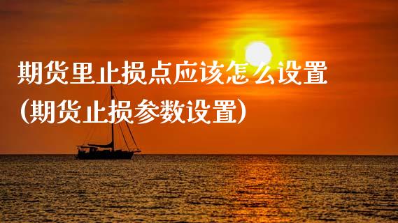 期货里止损点应该怎么设置(期货止损参数设置)_https://www.zztgc.com_期货行情_第1张