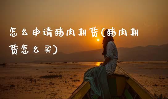 怎么申请猪肉期货(猪肉期货怎么买)_https://www.zztgc.com_期货直播_第1张