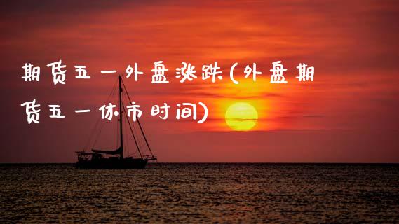期货五一外盘涨跌(外盘期货五一休市时间)_https://www.zztgc.com_黄金期货_第1张