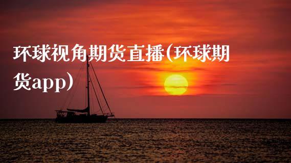 环球视角期货直播(环球期货app)_https://www.zztgc.com_期货直播_第1张