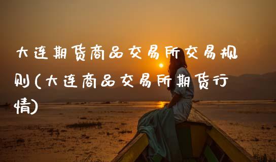 大连期货商品交易所交易规则(大连商品交易所期货行情)_https://www.zztgc.com_期货开户_第1张