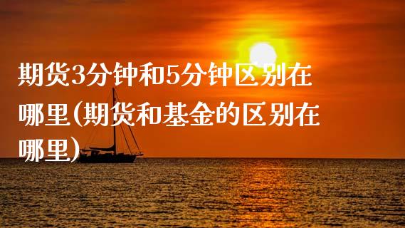 期货3分钟和5分钟区别在哪里(期货和基金的区别在哪里)_https://www.zztgc.com_期货行情_第1张
