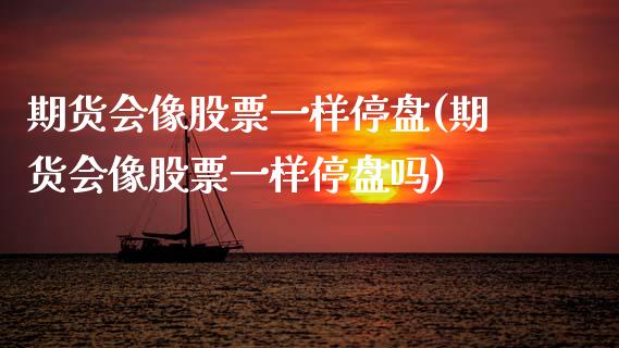 期货会像股票一样停盘(期货会像股票一样停盘吗)_https://www.zztgc.com_期货直播_第1张