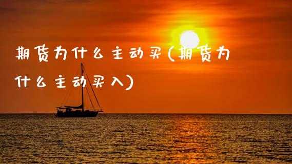 期货为什么主动买(期货为什么主动买入)_https://www.zztgc.com_期货直播_第1张