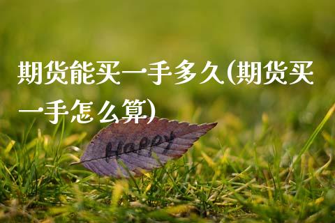 期货能买一手多久(期货买一手怎么算)_https://www.zztgc.com_黄金期货_第1张