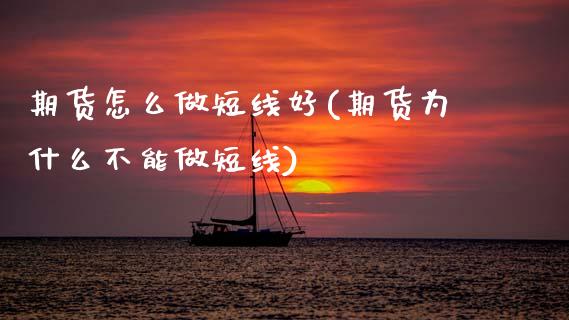 期货怎么做短线好(期货为什么不能做短线)_https://www.zztgc.com_原油期货_第1张