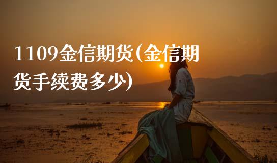 1109金信期货(金信期货手续费多少)_https://www.zztgc.com_期货行情_第1张