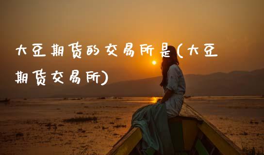 大豆期货的交易所是(大豆期货交易所)_https://www.zztgc.com_黄金期货_第1张