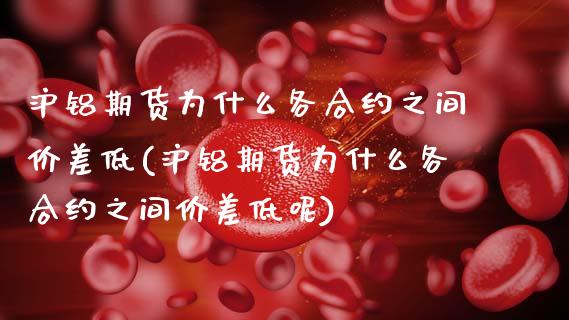 沪铝期货为什么各合约之间价差低(沪铝期货为什么各合约之间价差低呢)_https://www.zztgc.com_期货入门_第1张