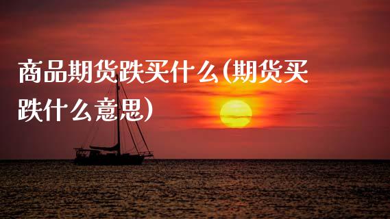 商品期货跌买什么(期货买跌什么意思)_https://www.zztgc.com_原油期货_第1张