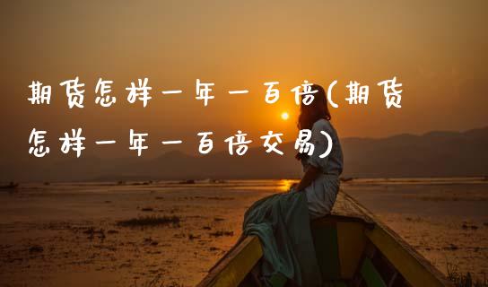 期货怎样一年一百倍(期货怎样一年一百倍交易)_https://www.zztgc.com_期货入门_第1张