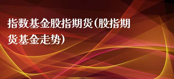 指数基金股指期货(股指期货基金走势)_https://www.zztgc.com_原油期货_第1张