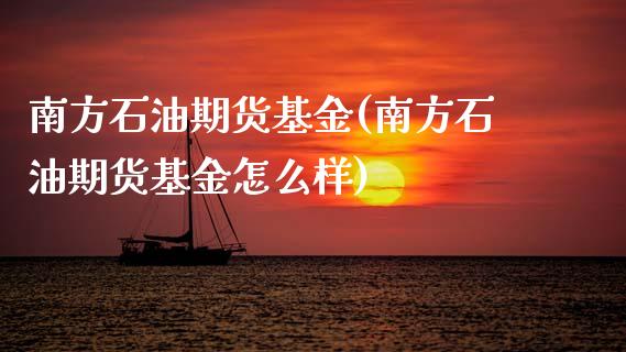 南方石油期货基金(南方石油期货基金怎么样)_https://www.zztgc.com_期货行情_第1张