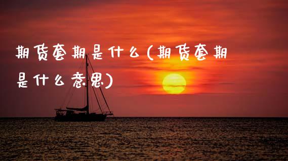 期货套期是什么(期货套期是什么意思)_https://www.zztgc.com_原油期货_第1张