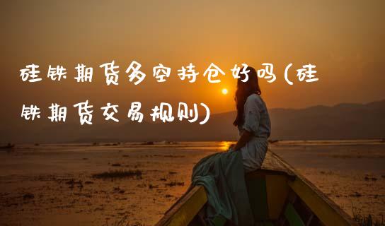 硅铁期货多空持仓好吗(硅铁期货交易规则)_https://www.zztgc.com_期货入门_第1张
