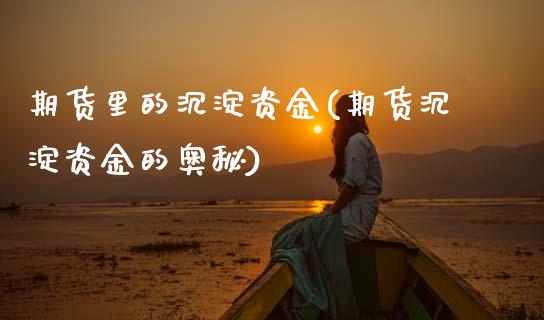 期货里的沉淀资金(期货沉淀资金的奥秘)_https://www.zztgc.com_原油期货_第1张