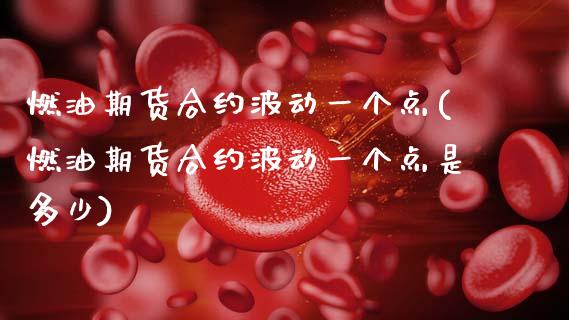 燃油期货合约波动一个点(燃油期货合约波动一个点是多少)_https://www.zztgc.com_期货直播_第1张