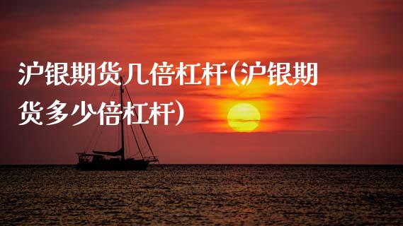 沪银期货几倍杠杆(沪银期货多少倍杠杆)_https://www.zztgc.com_原油期货_第1张