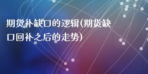 期货补缺口的逻辑(期货缺口回补之后的走势)_https://www.zztgc.com_黄金期货_第1张
