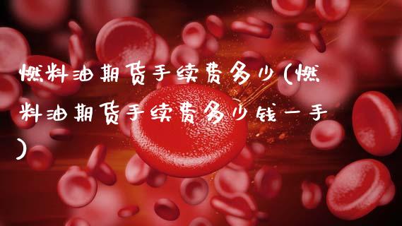 燃料油期货手续费多少(燃料油期货手续费多少钱一手)_https://www.zztgc.com_黄金期货_第1张