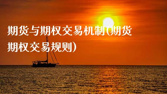 期货与期权交易机制(期货期权交易规则)_https://www.zztgc.com_期货开户_第1张
