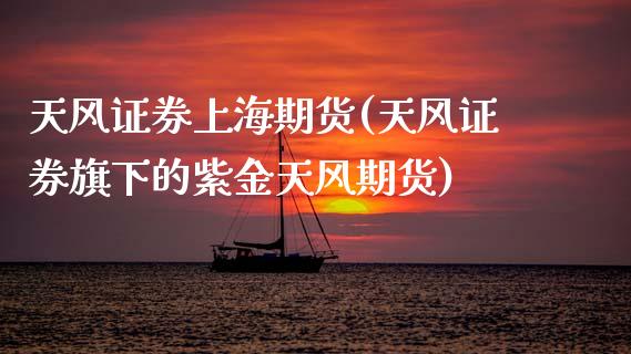 天风证券上海期货(天风证券旗下的紫金天风期货)_https://www.zztgc.com_期货行情_第1张