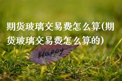 期货玻璃交易费怎么算(期货玻璃交易费怎么算的)_https://www.zztgc.com_期货入门_第1张