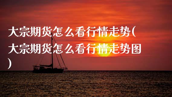 大宗期货怎么看行情走势(大宗期货怎么看行情走势图)_https://www.zztgc.com_期货直播_第1张