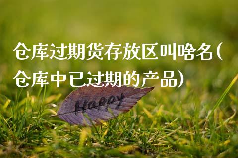 仓库过期货存放区名(仓库中已过期的产品)_https://www.zztgc.com_期货直播_第1张