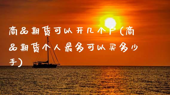 商品期货可以开几个户(商品期货个人最多可以买多少手)_https://www.zztgc.com_期货开户_第1张