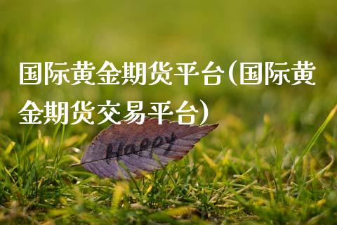 国际黄金期货平台(国际黄金期货交易平台)_https://www.zztgc.com_期货入门_第1张
